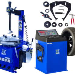 Tire Changer & Wheel Balancer Combo